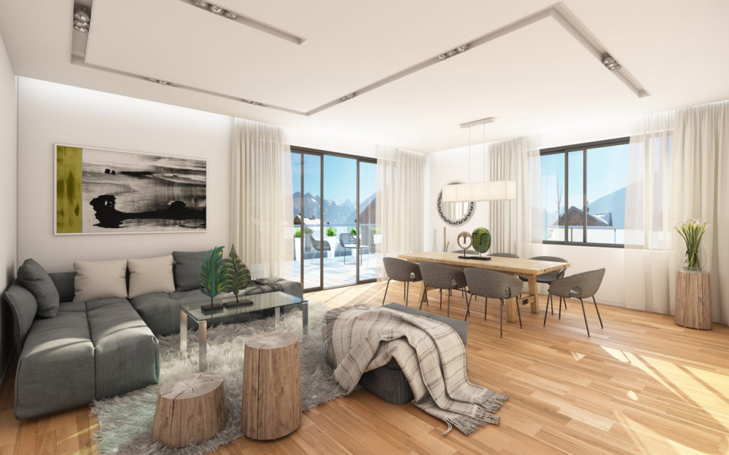 Lames de parquet de largeur idéale pour un intérieur cosy