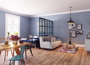 La cloison de séparation permet de séparer les espaces sans travaux.